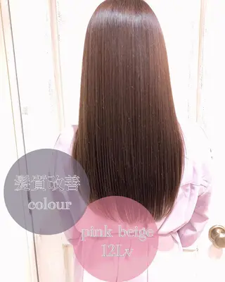 ロング カラー ヘアアレンジ Zina福岡天神🪞 髪質改善🪞レイヤーのヘアスタイル
