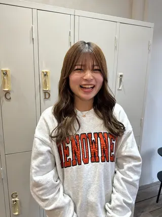 セミロング ROMEO京橋 タナカユアンのヘアスタイル