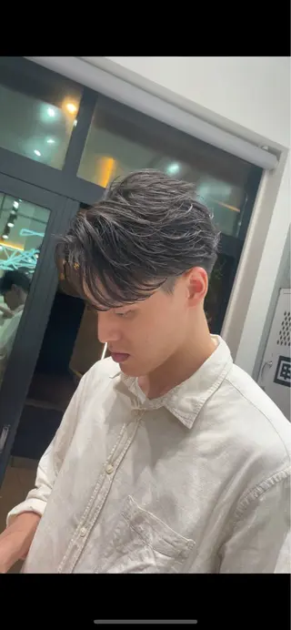 ショート パーマ メンズ fifth 菅崎愛斗のヘアスタイル