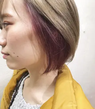 ショート カラー 坂本 裕介/パーマのヘアスタイル