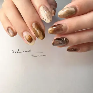 ネイル 🍃伏見 / soL nail / aiのネイルデザイン