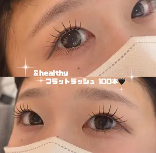 マツエク・マツパ ANEW__ RIRIKOのマツエク・マツパデザイン