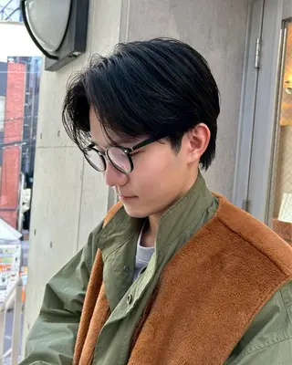 パーマ メンズ 表参道/スパイキー ショート/マッシュのヘアスタイル
