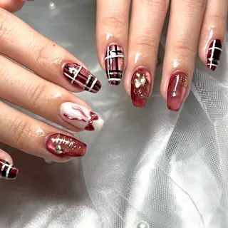 ネイル E  nail 風羽のネイルデザイン