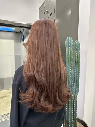 ロング カラー 古田 昂也のヘアスタイル