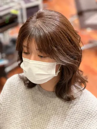 セミロング 小野まさや /ショートカットのヘアスタイル