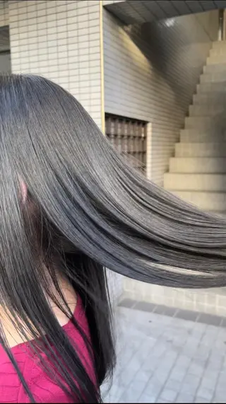 ミディアム カラー 巻ける縮毛矯正✨ 木下晴一朗✨のヘアスタイル