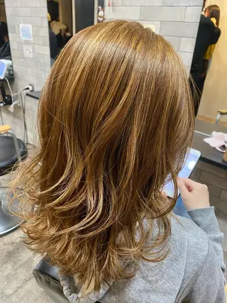 セミロング sail hairのヘアスタイル