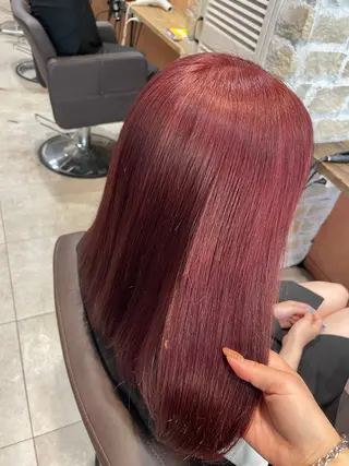 セミロング カラー 💐パーソナルカラー /市橋加菜💐のヘアスタイル