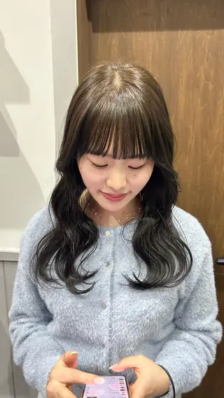 ロング カラー LA PENSEE BRUN/ゆりかのヘアスタイル