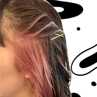 ミディアム カラー Rena✴︎トレンド ×スタンダードMIXのヘアスタイル