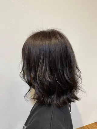 ミディアム カラー 髪質改善/レイヤー /ボブ/中村莞太朗のヘアスタイル