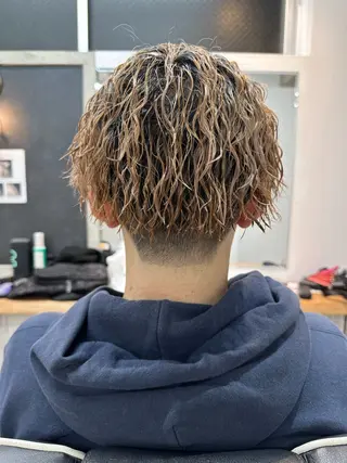 パーマ メンズ 🇺🇸大宮パーマ 波巻き/ツイスパのヘアスタイル