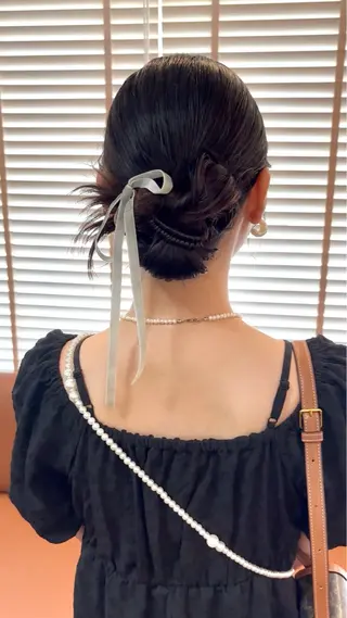ロング ヘアアレンジ miku ヘアセット/着付けのヘアスタイル