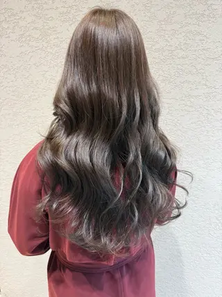 セミロング カラー 縮毛矯正✨🫧 レイヤー川村利幸のヘアスタイル
