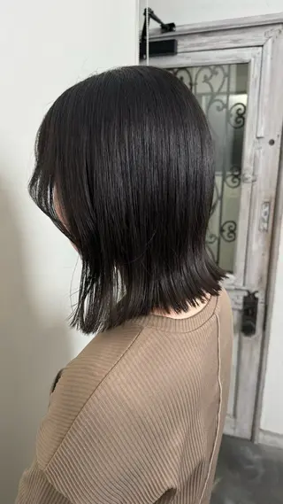 ミディアム 🔆髪質改善 透明感 カラー🔆佐々木貴仁のヘアスタイル