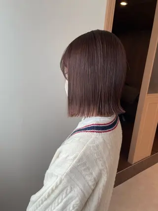 ミディアム カラー Osoko Hiyoriのヘアスタイル