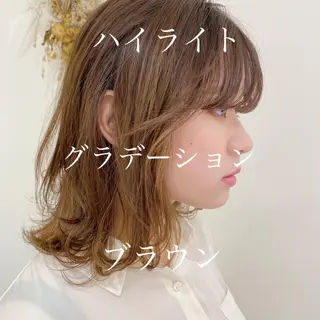 カラー 【髪質改善】 梅田　聡のヘアスタイル