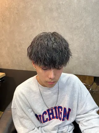 パーマ 長岡　昂志 2月空きありますのヘアスタイル