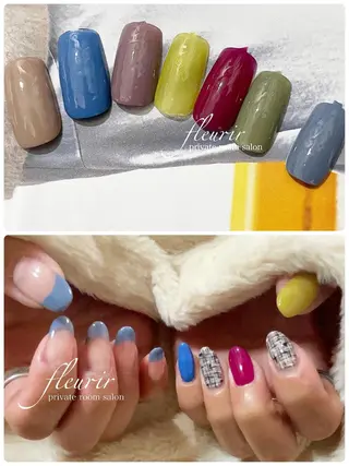 ネイル フルリール 【プライベートサロンのネイルデザイン