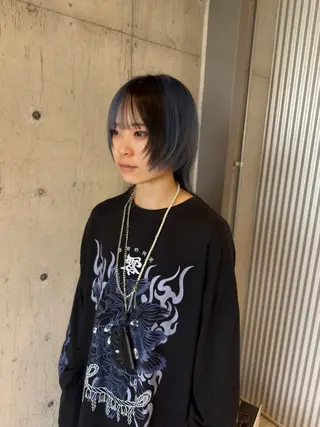 ロング カラー 柔め透明感血色カラー 暖色/レイヤー/ゆいのヘアスタイル