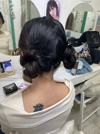 セミロング 六本木/ヘアセット /maiのヘアスタイル