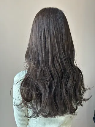 ロング カラー hub hair レイヤー/透明感のヘアスタイル