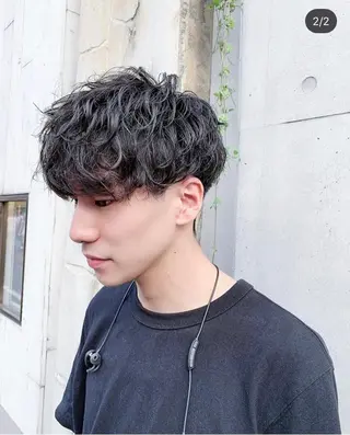 パーマ メンズ メンズ似合わせ職人 🌈SYUのヘアスタイル