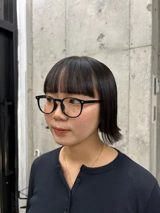 ミディアム すぐ巻ける縮毛矯正 🍀勝倉　麗のヘアスタイル