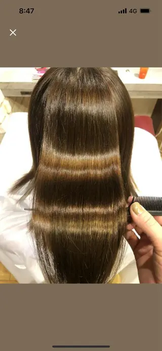 ロング 外ハネボブ♡ YUIのヘアスタイル