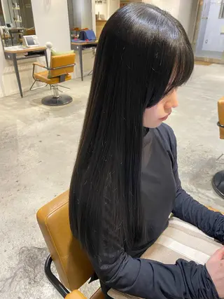 ロング カラー 海外風レイヤー🥥 NANAのヘアスタイル