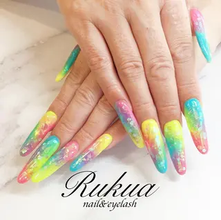 ネイル Rukua Nのマツエク・マツパデザイン
