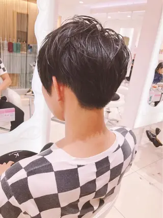 ショート 上田 篤史のヘアスタイル