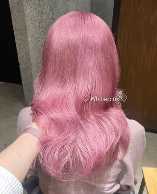 セミロング カラー 🫟Blanco🫟 Color&Careのヘアスタイル