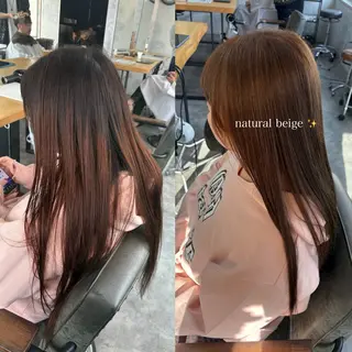 ロング シモイケ ルアのヘアスタイル