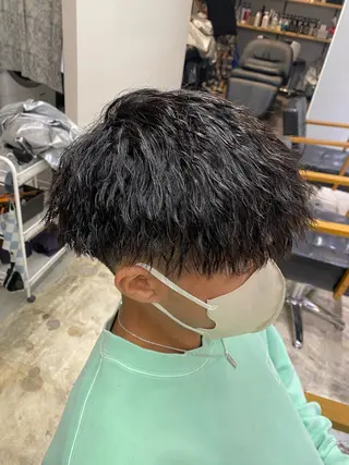 パーマ メンズ 🌴パーマオタク🌴 長谷川 諒佑🌈のヘアスタイル