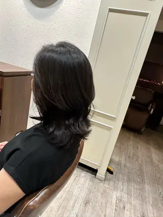 ミディアム 🌟髪質改善 🌟堀尾紗加のヘアスタイル
