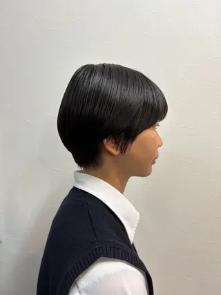 ショート 💈直毛×ツイスパの プロ🥷清水真之介のヘアスタイル
