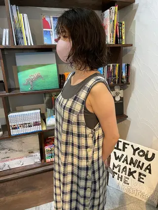 ミディアム パーマ 高橋 愛美のヘアスタイル