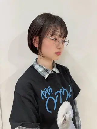 ショート 韓国ヘア 🎀華澄のヘアスタイル