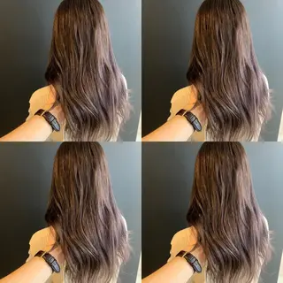 セミロング カラー ✨縮毛矯正✖︎顔周り レイヤー✨ナカムラのヘアスタイル