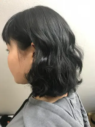 ショート カラー トップスタイリスト 💙藤原 純のヘアスタイル