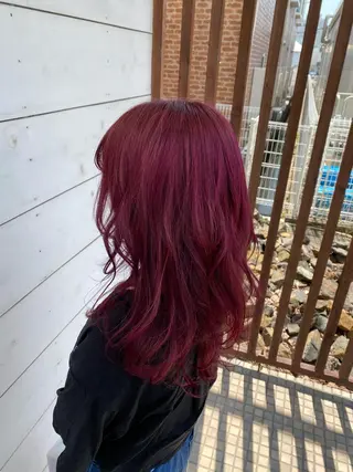 カラー SALOWIN栄 高須大貴のヘアスタイル