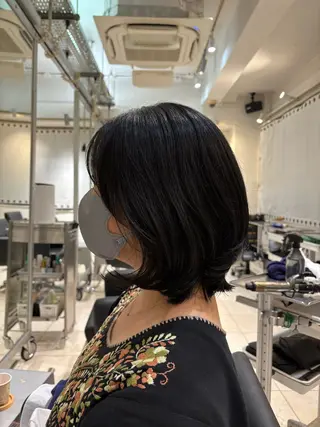 ミディアム カラー ショートカット/ カラーARAI🫧のヘアスタイル