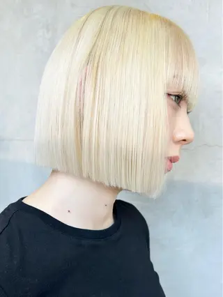 ミディアム カラー 🧸艶々韓国ヘア 🧁mizunaのヘアスタイル