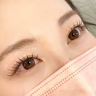 マツエク・マツパ Lucia 久留米店のマツエク・マツパデザイン