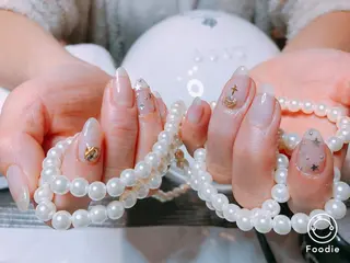 ロング ネイル 長さ出し専門 nynaのネイルデザイン