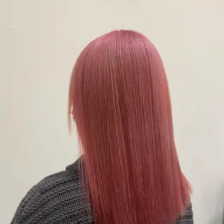セミロング カラー 美容室 LOAのヘアスタイル