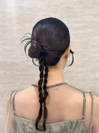 ヘアアレンジ 韓国ヘア‎🪽 あんじぇ‎🤍池袋のヘアスタイル