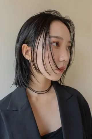 ショート カラー レイヤー/似合わせ TAKUYAのヘアスタイル